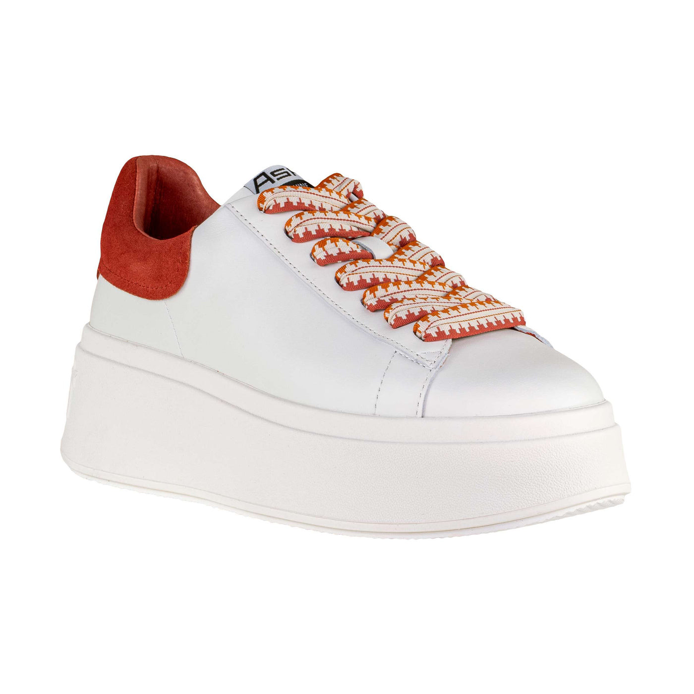 ASH MOBY BIS SNEAKERS WHITE/CINNABAR