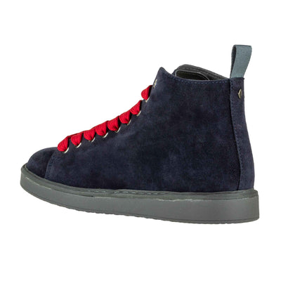 PANCHIC P01 ANKLE BOOT SPACE BLUE-RED