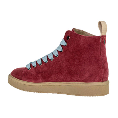 PANCHIC P01 ANKLE BOOT BURGUNDY-AZURE