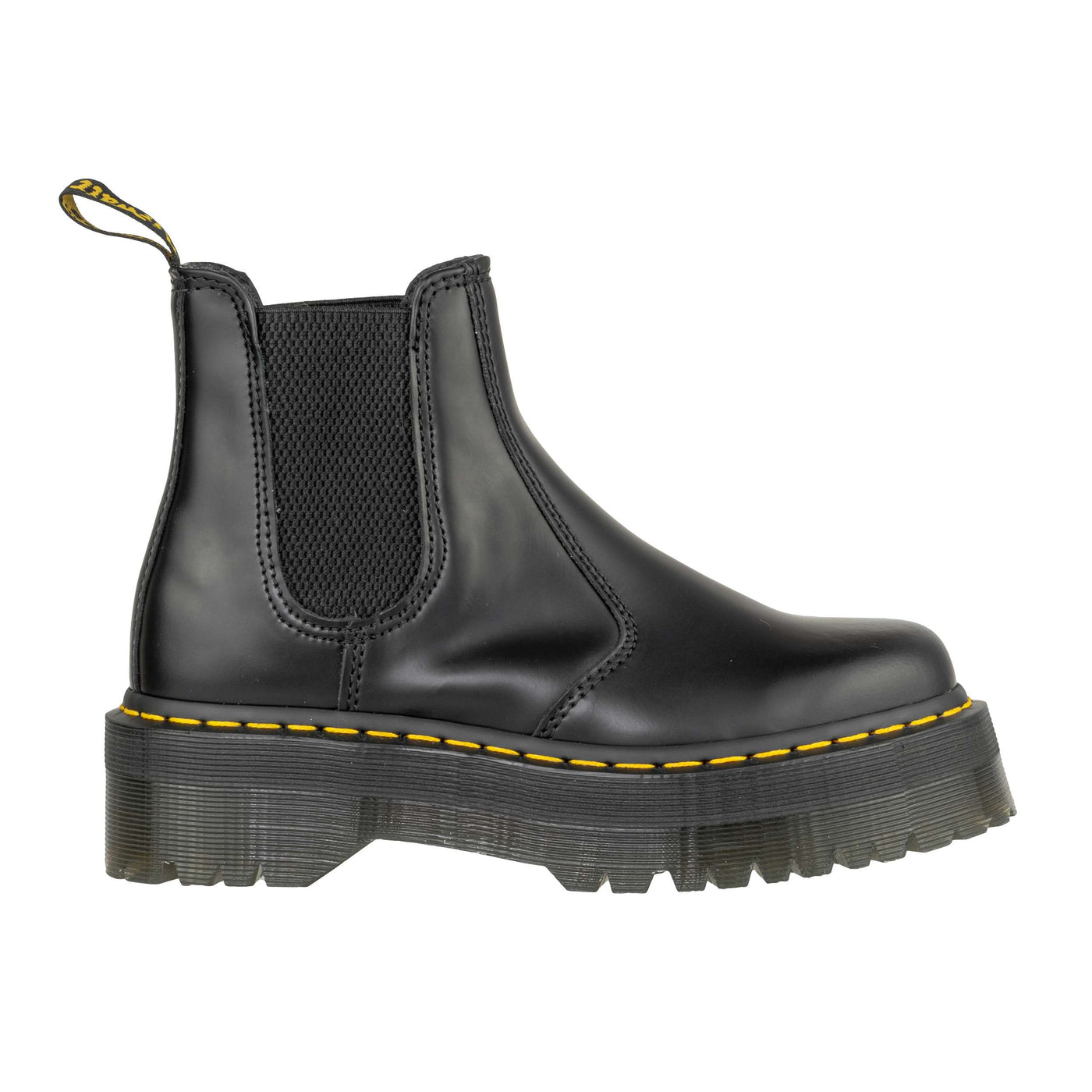 DR.MARTENS 2976 QUAD BLACK POLISHED SMOOTH