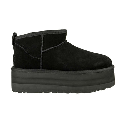 UGG W CLASSIC ULTRA MINI PLATFORM BLK