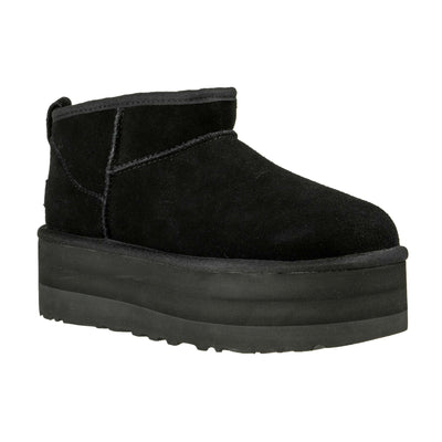 UGG W CLASSIC ULTRA MINI PLATFORM BLK