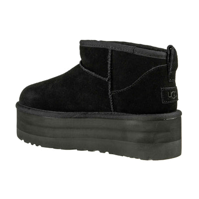 UGG W CLASSIC ULTRA MINI PLATFORM BLK