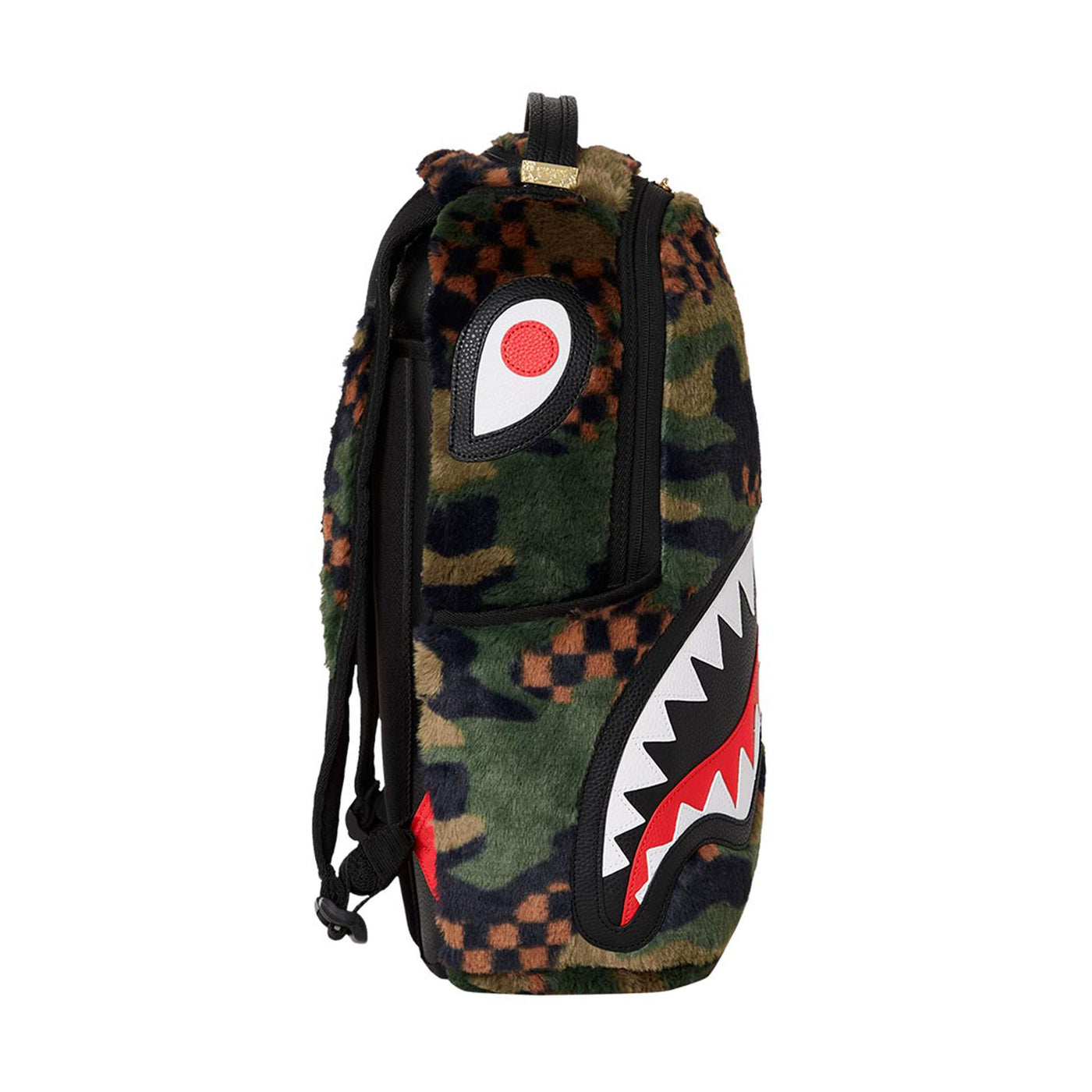 SPRAYGROUND GREEN 3AM FUR BACKPACK