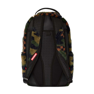 SPRAYGROUND GREEN 3AM FUR BACKPACK