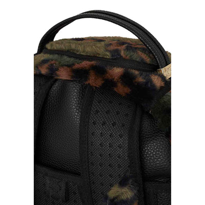 SPRAYGROUND GREEN 3AM FUR BACKPACK