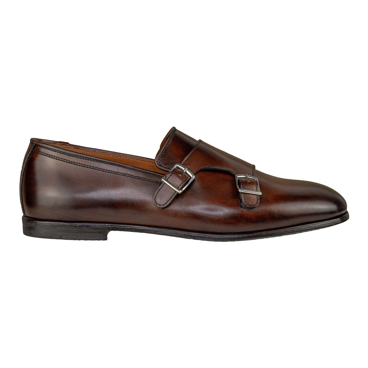 MILLE885 MONK STRAP SIMON CORTINA BRUCIATO