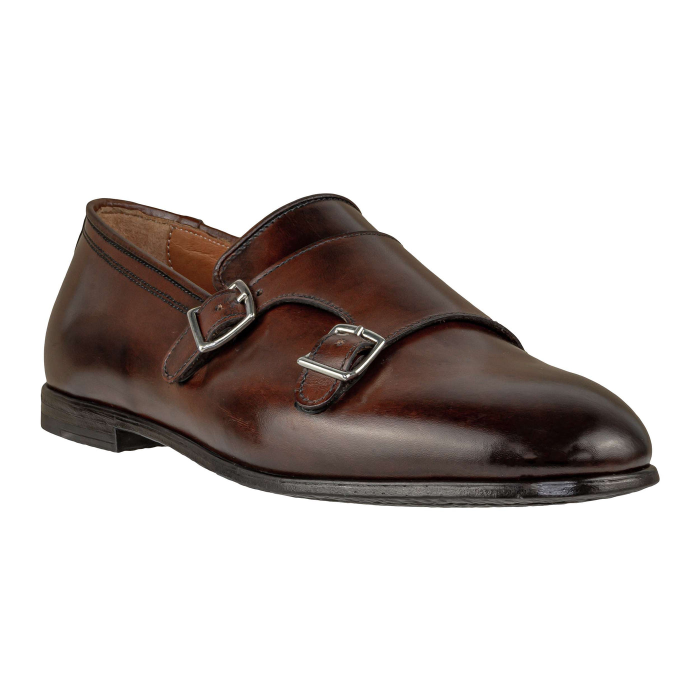 MILLE885 MONK STRAP SIMON CORTINA BRUCIATO